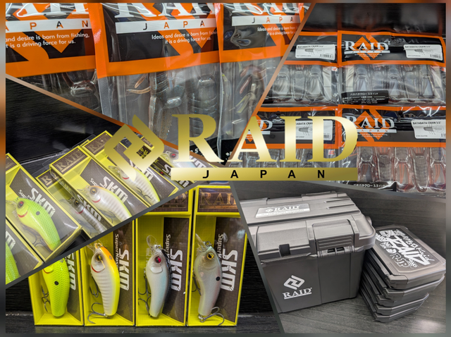 ⭐︎未使用！レイドジャパンセット！７点 RAID JAPAN 「期間限定」レイドジャパン G.I グラビティ