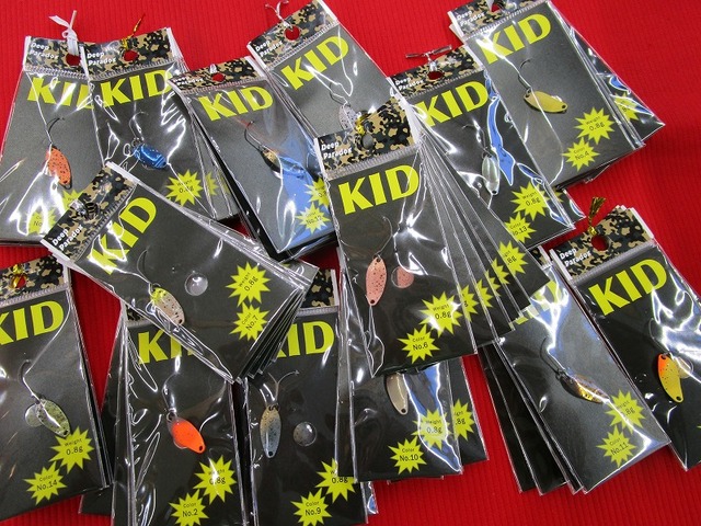 15枚セット　ディープパラドックス　KID0.8g ディープパラドックス キッド（KID）0.8g【全15色セット】