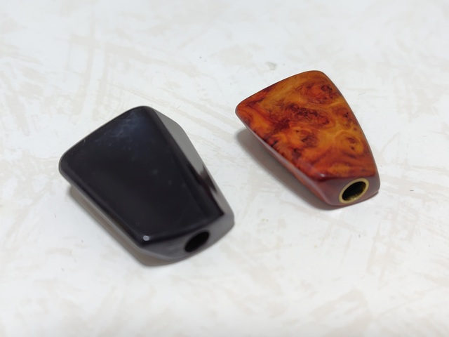 ハンドメイドノブ　タイプJ3　ブラック　2個1セット ハンドメイドノブ タイプJ3 ブラック 2個1セット