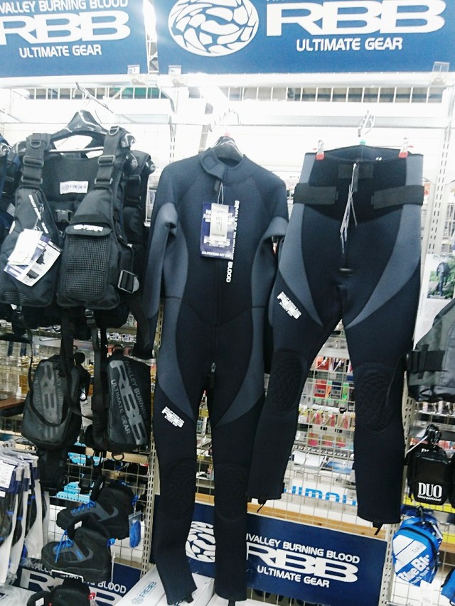 リバレイ　RBB ウェットスーツ II LL ブラック/チャコール リバレイ RBB ウェットスーツ II LL ブラック/チャコール リバレイ RBB