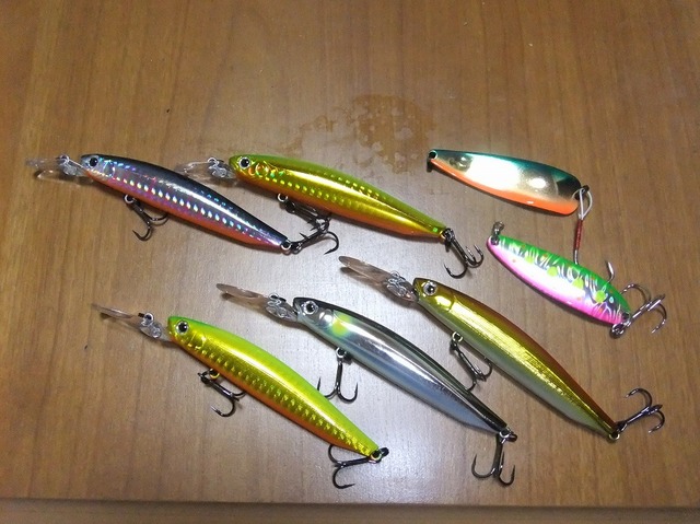 サクラマス　ルアー　まとめ売り！　詳細有り サクラマスジギングで超絶大人気！Sammys 猛者+F/猛者/無双各種