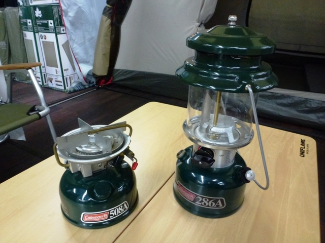 コールマン ガソリンランタン2種＋バーナー＋他多数セット つり具の上州屋 - あなたのフィッシング＆アウトドアライフをサポート