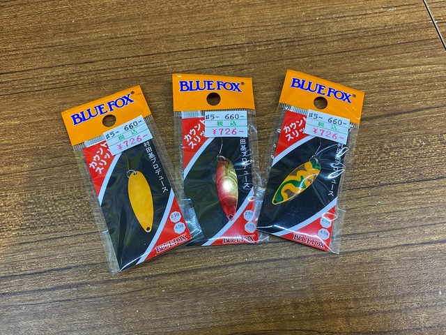 BLUE FOX スプーンルアーセット つり具の上州屋 - あなたのフィッシング＆アウトドアライフをサポート