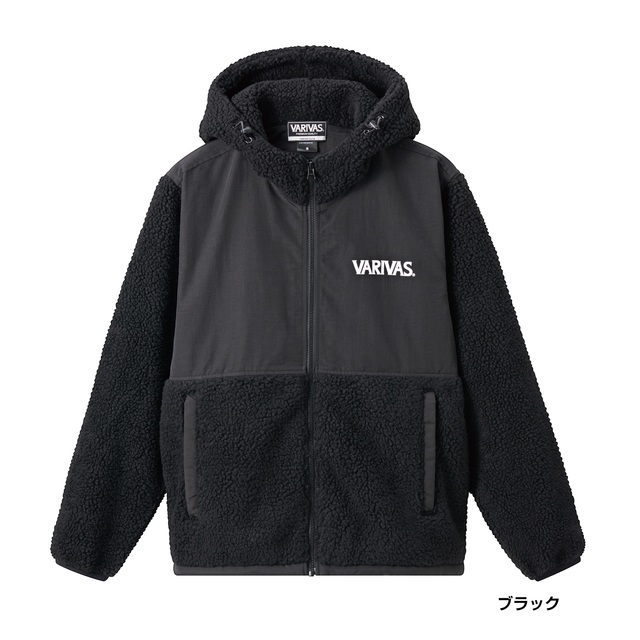 バリバス ボアジャケットフーディー XL VARIVAS ワカサギ つり具の上州屋 - あなたのフィッシング＆アウトドアライフをサポート
