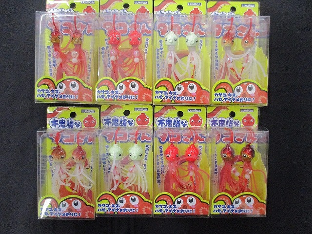 【ローザ】まっきっきのにっこりたこちゃん形オルゴナイト☆他３点 つり具の上州屋 - あなたのフィッシング＆アウトドアライフをサポート