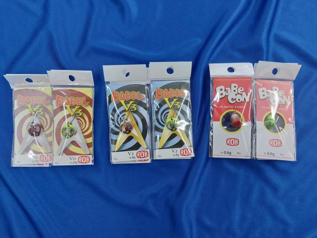 バベルV3・0.38g・0.8g バベコン0.6g 高崎店オリカラSPICE BOMB COCA ROSE 2色出します!