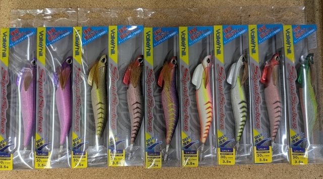 No.2211 スクイッドシーカー30g 7本 スクイッド・シーカー 30 Regular – フィッシングマックス WEBSHOP