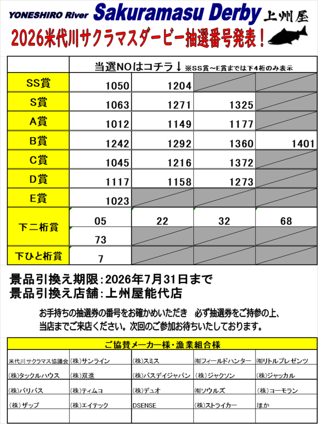 つり具の上州屋 - あなたのフィッシング＆アウトドアライフをサポート