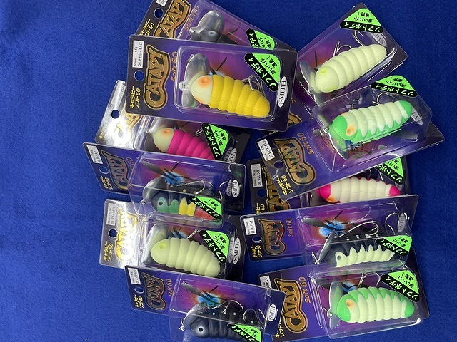 【お値下げ中‼️】キャタピーソフト 74mm 20g 2色セット つり具の上州屋 - あなたのフィッシング＆アウトドアライフをサポート